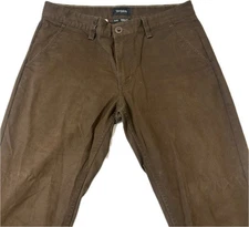 Brixton Reserve Pant Standard Fit Men's 34x32 China Dark Brown Pants