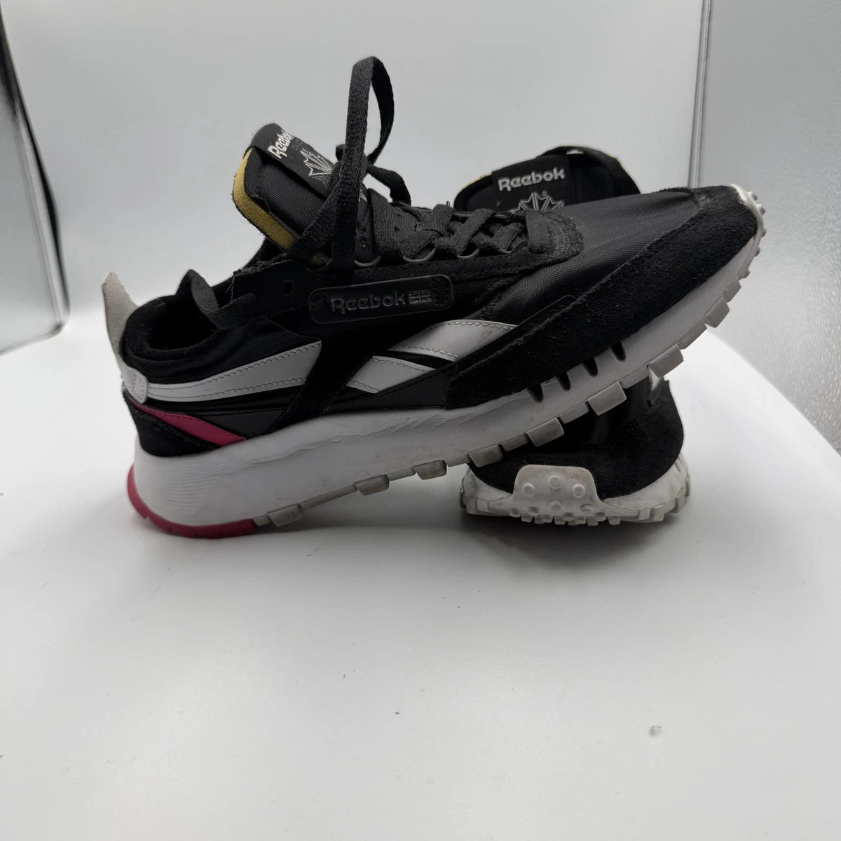 【 新品未使用 】Reebok CL LEATHER SOLID BD1320 Las mejores ofertas en Reebok Classic Leather AZ Black White | eBay