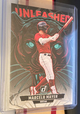 2025 Donruss Marcelo Mayer Unleashed Insert Rookie Card- Red Sox