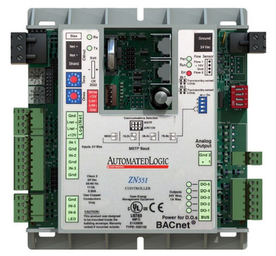 Automated Logic ZN551 BACNET Control Board ZONE Controller-