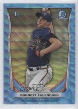 2014 Bowman Draft Chrome Blue Wave Refractor Garrett Fulenchek #CDP72 0c4