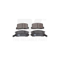 Bremsbelagsatz, Scheibenbremse NK 224531 FüR Toyota, Hinterachse