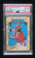 2021 Diamond Kings Debut FOTL Wood Framed 7/15 Jo Adell PSA 10 GEM MT 1i77
