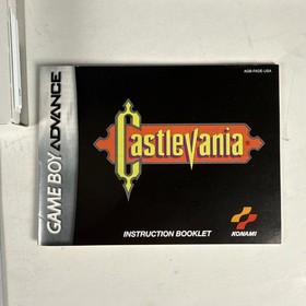Nintendo Gameboy Advance Castlevania Classic NES Series CIB pristine