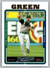 Nick Green 2005 Topps Updates & Highlights Tampa Bay Devil Rays #UH47