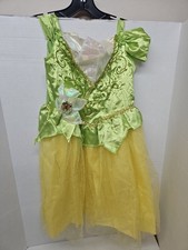 Disney Store Princess The Frog Tiana Girls Dress/Halloween Costume size 7-8 M