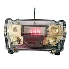 Car Audio Digital Led Display Fuse Holder ANL Include Fuse Distribution block