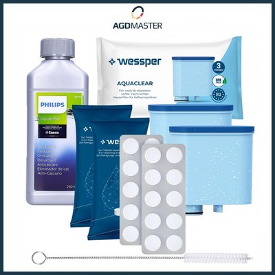 Wartungskit Zubehörset für Philips LatteGo Kaffemaschinen, ersatz von AquaClean