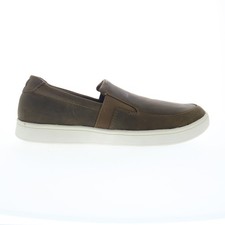 Drew Jump Mens Brown Extra Extra Wide 6E Loafers Slip Ons Casual Shoes