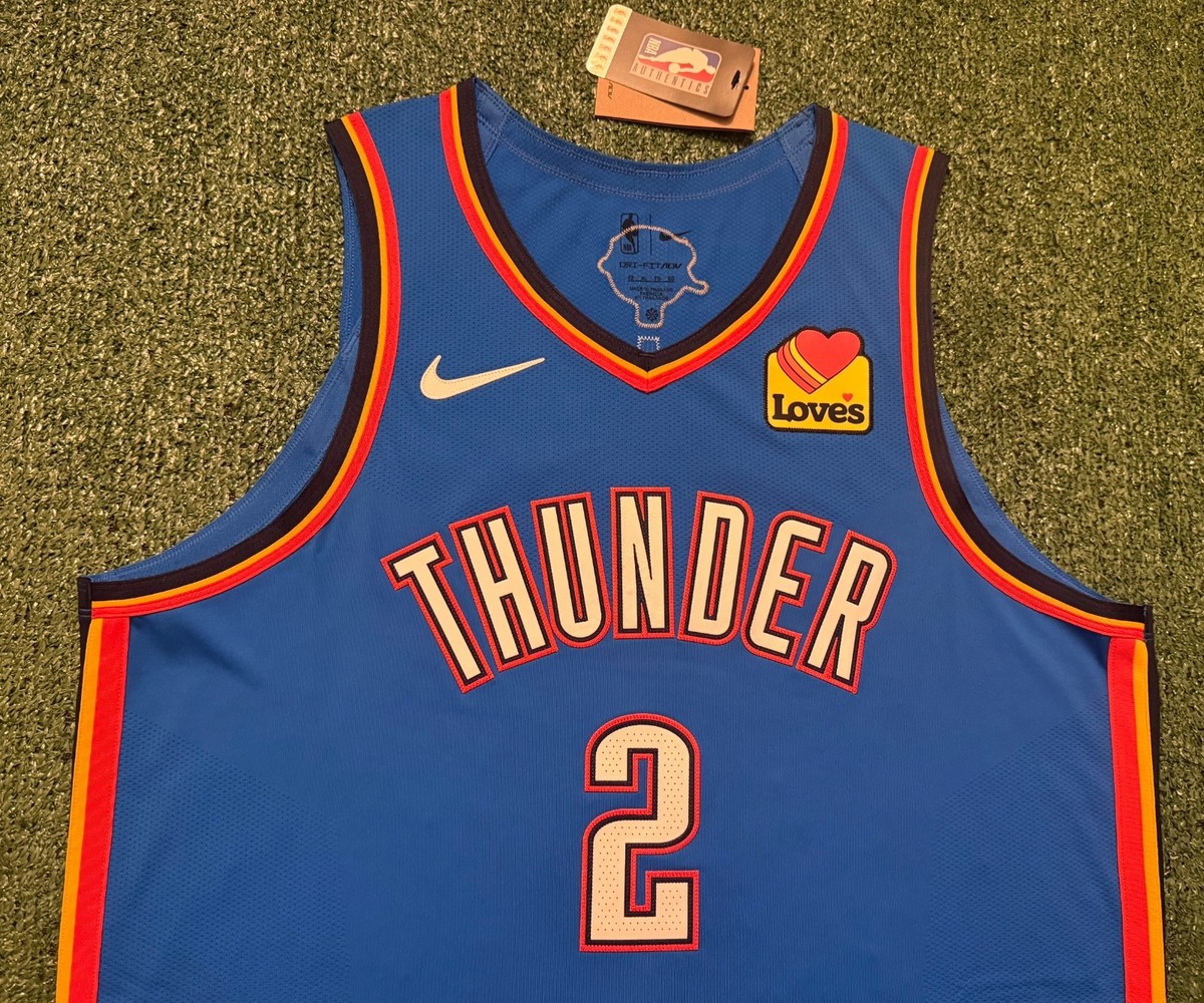 ウェア Nike NBA Thunder Gilgeous-Alexander 2 Authentic Shai Gilgeous-Alexander OKC Thunder 2025 Nba Finals Nike