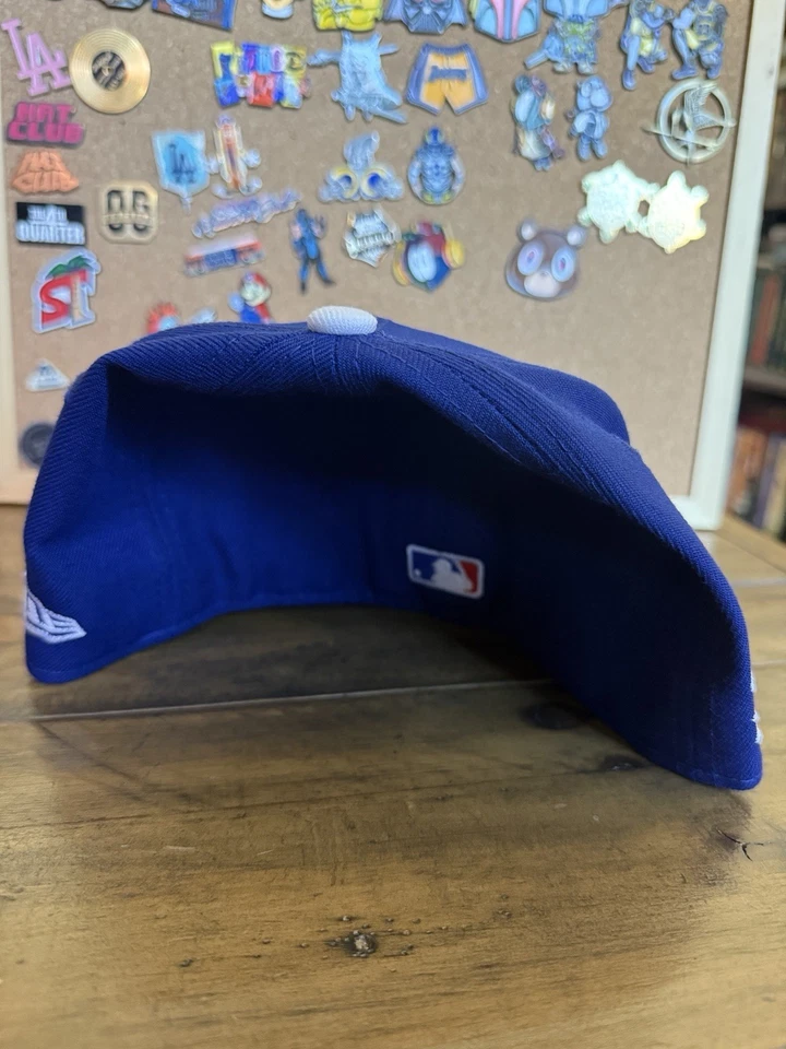 Dodgers Born X raised World Series Champs Hat 7 1/8 - Image 3 of 4