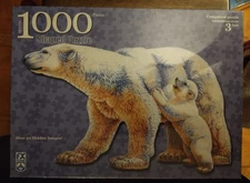 Vintage 2001 FX Schmid Puzzle Polar Parenting 1000 Pieces