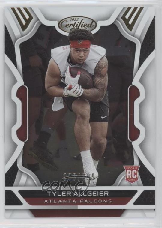 2022 Certified Rookies /399 Tyler Allgeier #173 Rookie RC 07x3