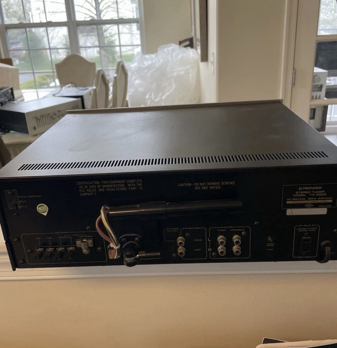 Vintage Pioneer Tx-9500 Stereo Tuner TX9500 for sale online | eBay