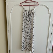 Boho Womens Floral Sexy Midi Dress Ladies Summer Holiday Beach Swing sun Dresses