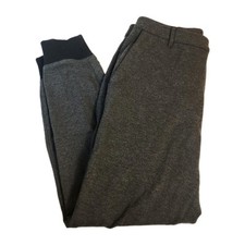 Paige Pants Mens 32 Gray Elmwood Jogger Iced Black  Stretch Golf Sweatpants