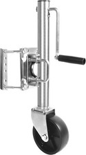 10" Lift Swing Back Trailer Jack 1,000 lb Capacity Heavy Duty Bolt-On Trailer