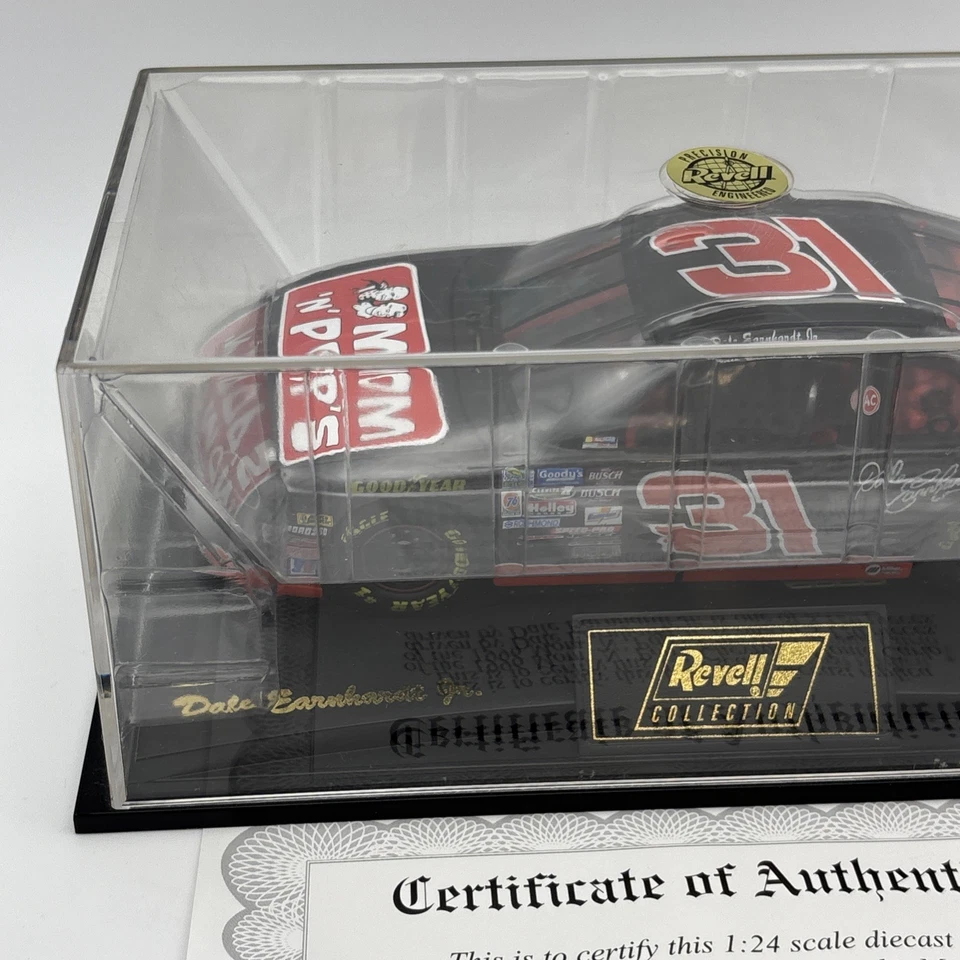 De colección ✅ Dale Earnhardt Jr 31 Revell Mom N Pops Chevy NASCAR 1:24 Diecast en estuche Foto 4 de 4