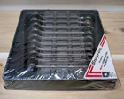 Snap-on SOEXSM710 Flank Drive Plus Metric 10pc Comb Wrench Set Short Handle
