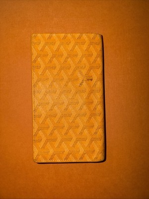 Goyard Women Wallet Long Richelieu Yellow Limited Edition VHTF Popular Products