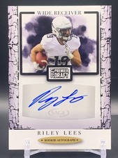 2021 SAGE Premier Draft Riley Lees Rookie Auto - Northwestern Wildcats