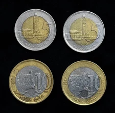Morocco Coin LOT Moroccan 5 10 DIRHAM Coins Money Currency MIXED LOT