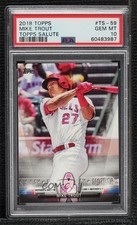 2018 Topps Salute Series 1 Mother's Day Mike Trout #TS-59 PSA 10 GEM MT 2k3