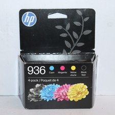 HP 936 4-Pack Standard Capacity Ink Cartridges - Black/Cyan/Magenta/Yellow