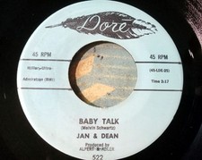 Jan Dean - Baby Talk / Jeanette, Get Your Hair Done - Dore 522 - RE Cool