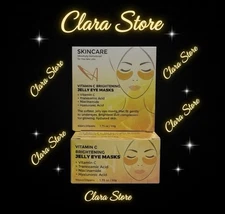 1 NEW LaSplash Cosmetics Vitamin C, Brightening Jelly Eye Mask. 40 PCS/20 Pairs
