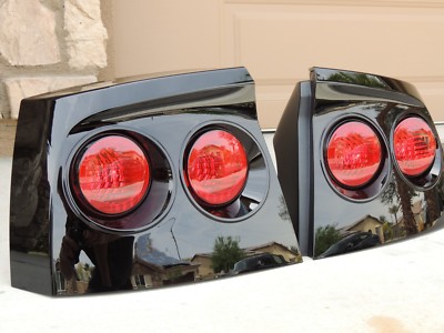 06-10 Charger Smoked Tail Lights Black OE   CUSTOM! Tinted non led painted 