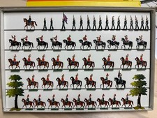 Zinnfiguren Museal · Englische Parade um 1860 · Heinrichsen um 1880 Original