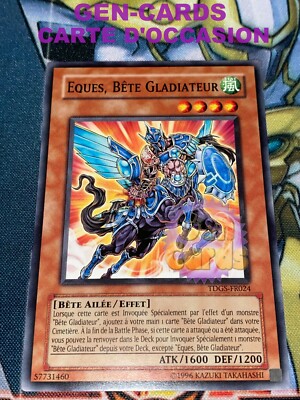 Yu Gi Oh EQUES KARTE, BETE GLADIATOR TDGS-FR024