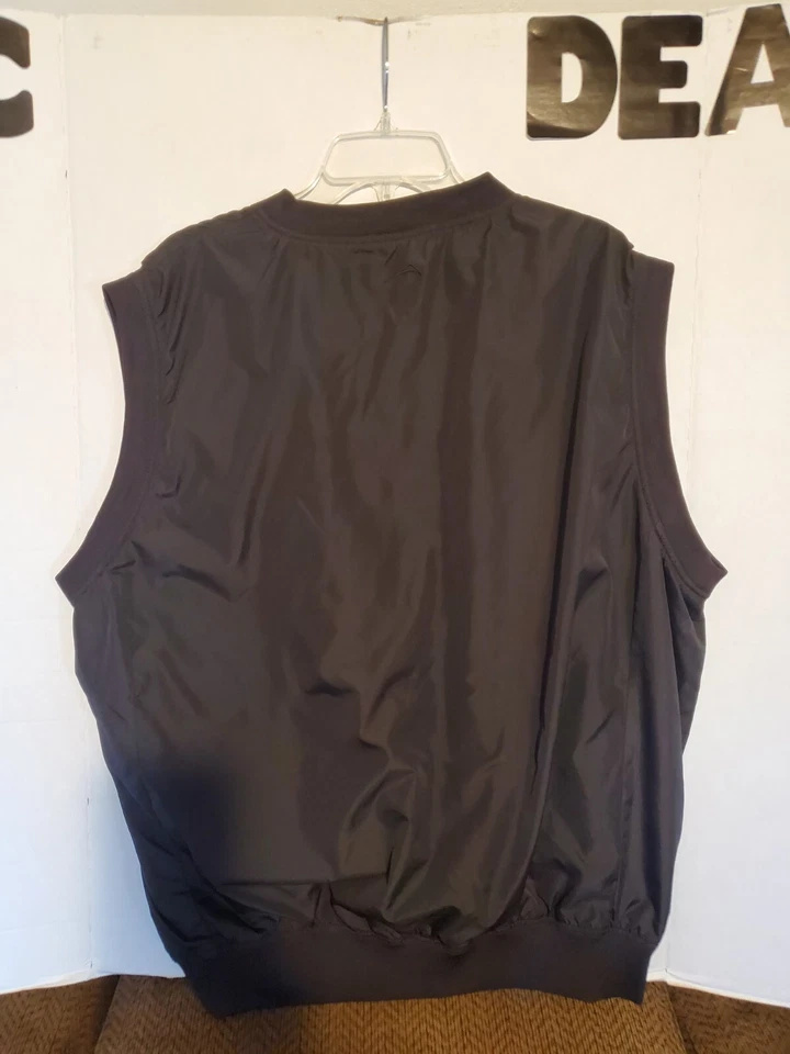 Colete preto grande masculino Acuity - Imagem 2 de 3