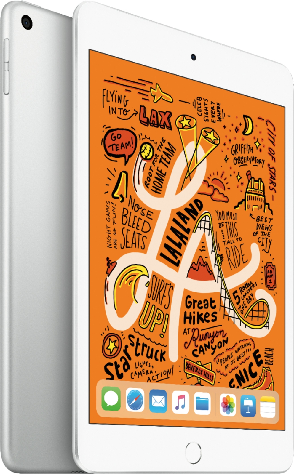 Apple - Geek Squad Certified Refurbished iPad mini with Wi-Fi - 256GB - Silver