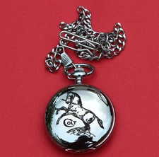 COLT Firearms Nickel Mechanical Movement Pocket Watch