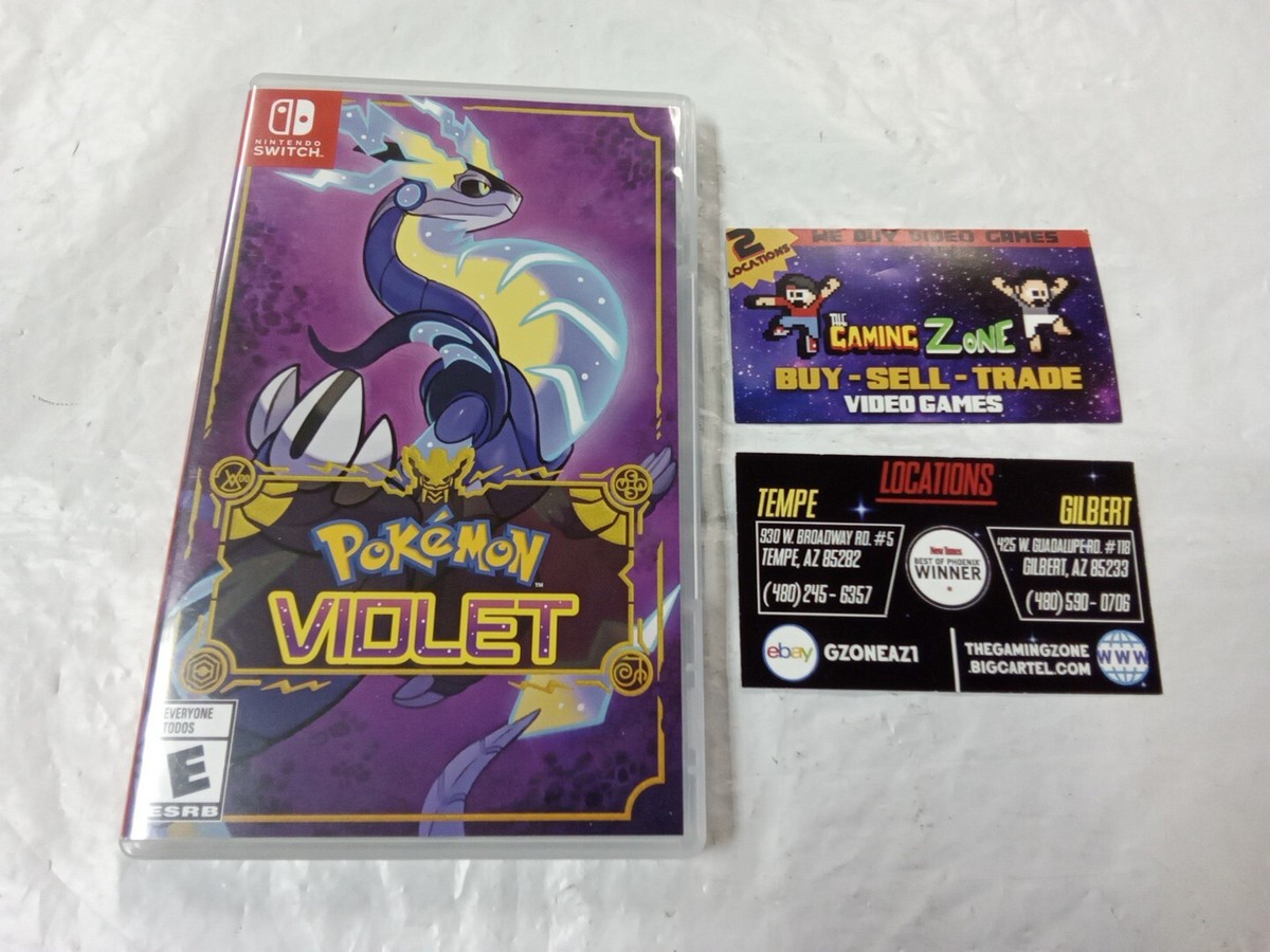 Pokemon Violet Pokemon Sword Nintendo Switch Sale (BOX ONLY