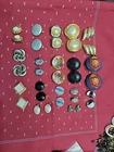 Lot of 17 Beautiful Vintage Costume Jewelry Clip-On Earrings