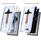 2 Pack Samsung Galaxy S25 S24 Ultra+ Magic Auto Alignment Screen Protector Glass