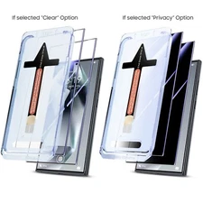 Samsung Galaxy S25 Ultra S25+ Magic Auto Alignment Screen Protector Glass 2 Pack