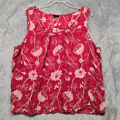 Talbots TALBOTS Skirt 6 S Silk Floral Pleated Pull On Midi A-Line Woven