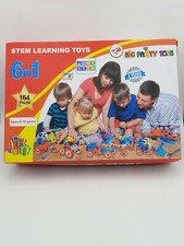 STEM Learning Building Toys 6 in 1 New in Box 164 Pieces ages 5-12