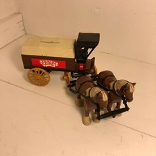 ERTL - Die Cast Metal - Country Store - Horse  Wagon Toy - Bank
