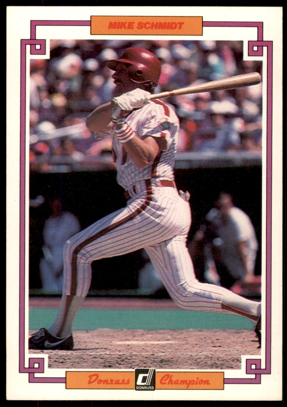 1984 Donruss Champions Mike Schmidt #11 Philadelphia Phillies