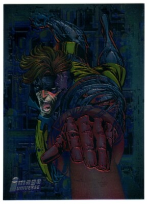 HEATWAVE Cyberforce 1995 Topps Image Universe Founders Series #63