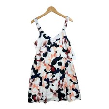 New 1.State Floral Print Sleeveless Mini Dress size Small Multicolor