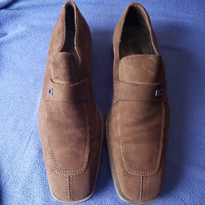 Like new! Men’s Gucci brown suede loafers size 13 GUCCI Jordaan Horsebit Suede Loafers for Men | MR PORTER main image 4