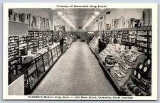 Postcard Eckerd's Modern Drug Store, Columbia South Carolina Unposted