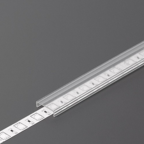 Coperchio diffusore extra 3m per profilo LED C1 S1 TM2 W1 Glow ARCH1 WAY1 U-TIle - Foto 3 di 4