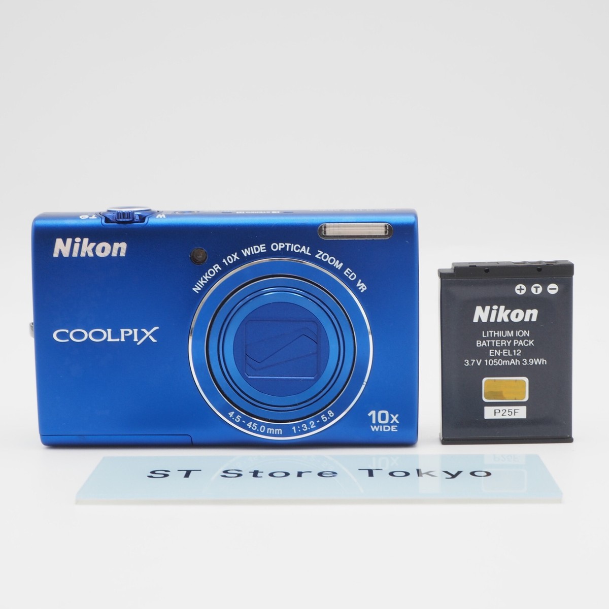 Nikon COOLPIX S6200 青 N Mint] Nikon COOLPIX S6200 Blue 16.4MP Digital Camera Tested w